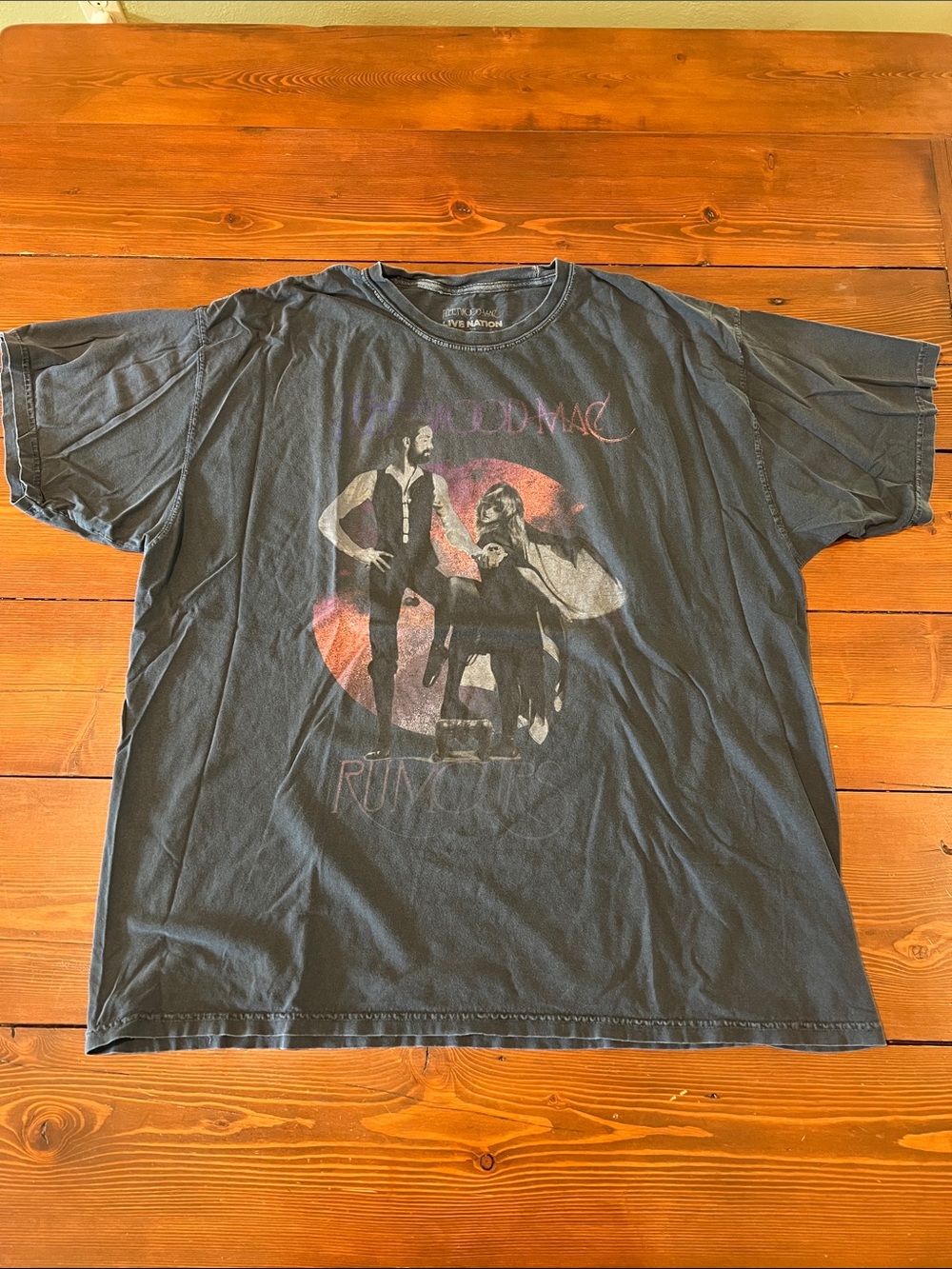 Free People Fleetwood Mac Rumors Band Tee 100% Cotton Size M/L